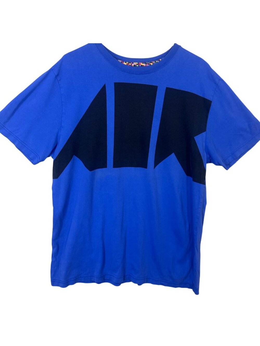 Nike Blue Air Graphic T-Shirt XL Standard Fit Cotton Mens Casual Tee GUC